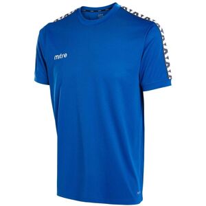 Mitre Delta T-Shirt - Royal Blue/White