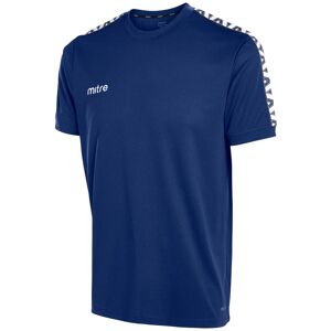 Mitre Delta T-Shirt - Navy/White