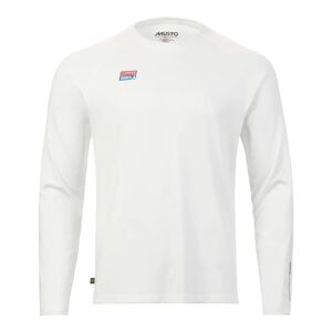 Musto Men's Clipper Merchandise Sunblock Long -sleeve T-shirt White XXL