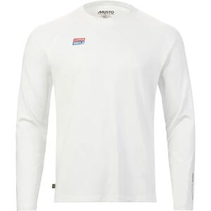 Musto Men's Clipper Merchandise Sunblock Long -sleeve T-shirt White L