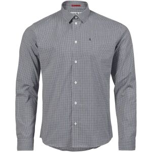 Musto Men's Sardinia Micro Gingham Shirt Navy L