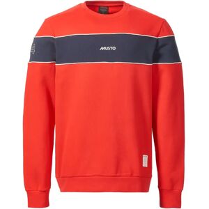 Musto Men's 64 Crew Sweat Red L