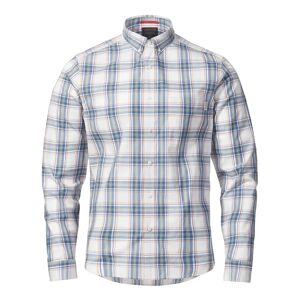 Musto Men's Marina Plaid Long-sleeve Shirt Grey L