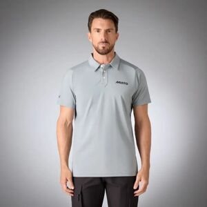 Musto Men's Lpx Cooling Uv Short-sleeve Polo Grey XL