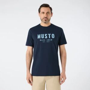 Musto Men's Classic Short-sleeve T-shirt Navy XXL