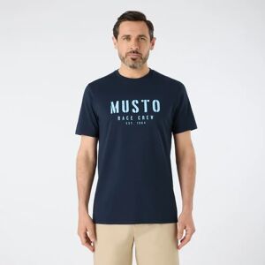 Musto Men's Classic Short-sleeve T-shirt Navy M