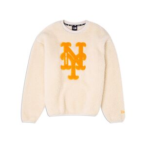 newera New York Mets League MLB New Era Korea Boa White Crew Neck Sweatshirt - White - Size: M - male