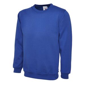 Uneek UC203 Classic Crew Neck Sweatshirt XS  Royal Blue