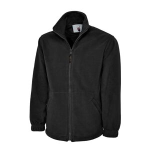 Uneek UC604 Classic Full Zip Micro Fleece Jacket XXL  Black
