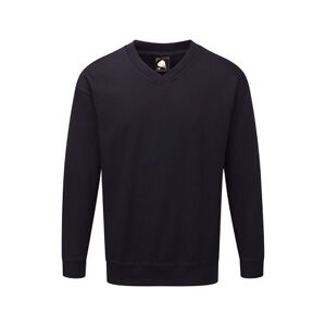 ORN 1260-15 Buzzard Premium V-Neck Sweatshirt 3XL  Black