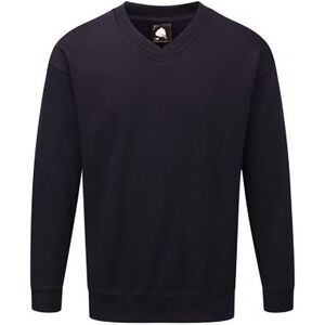 ORN 1260-15 Buzzard Premium V-Neck Sweatshirt L  Black