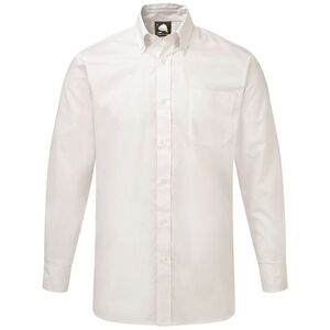 ORN 5510-15 Classic Oxford Long Sleeve Shirt 17  White