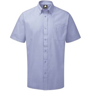 ORN 5500-15 Classic Oxford Short Sleeve Shirt 16  Sky Blue