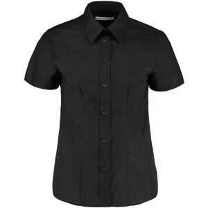 Kustom Kit KK360 Short Sleeve Oxford Shirt 12  Black