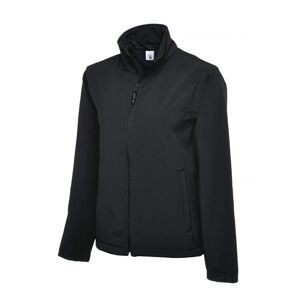 Uneek UC612 Classic Full Zip Soft Shell Jacket  S  Black