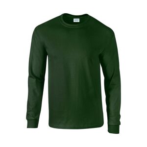 Gildan GD14 Ultra Cotton Long Sleeve T-Shirt XL  Green