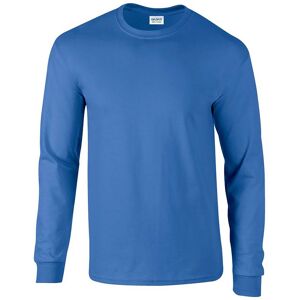 Gildan GD14 Ultra Cotton Long Sleeve T-shirt S  Royal Blue