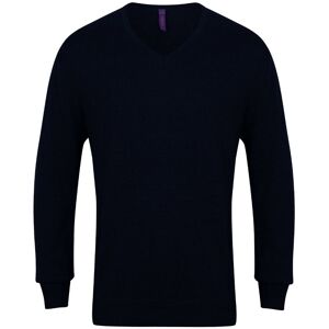 Henbury H720 Lightweight V-Neck Jumper XXL  Navy