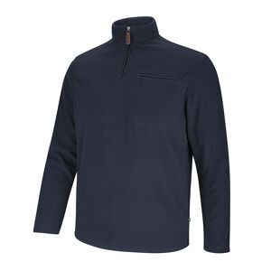 Hoggs Of Fife ISLA Islander 1/4 Zip Micro-Fleece Shirt M  Navy