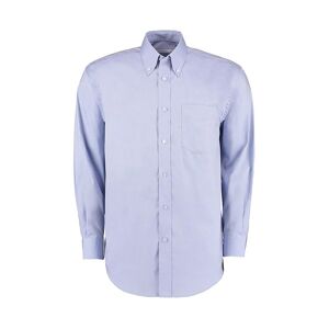 Kustom Kit KK105 Long Sleeve Oxford Shirt 14  Light Blue