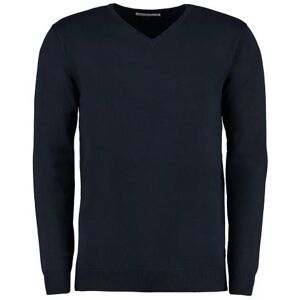 Kustom Kit KK352 Arundel V-Neck Long Sleeve Sweater 3XL  Navy