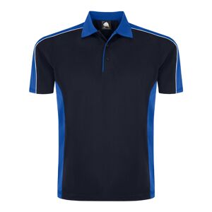 Orn 1198 Avocet Two Tone Polyester Polo Shirt Large  Navy/Royal