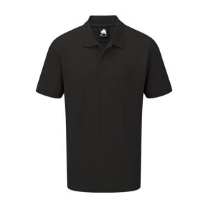 ORN 1150-10 Eagle Premium Short Sleeved Polo Shirt 5XL  Black