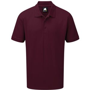 ORN 1150-10 Eagle Premium Short Sleeved Polo Shirt L  Burgundy