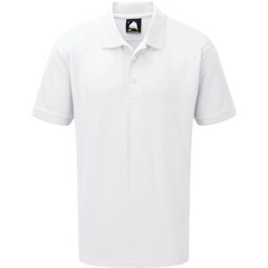 ORN 1150-10 Eagle Premium Short Sleeved Polo Shirt 5XL  White