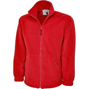 Uneek UC604 Classic Full Zip Micro Fleece Jacket XXL  Red