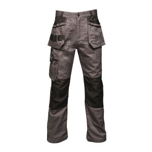 Regatta TRJ387 Men's Incursion Work Trousers Tall Iron 30