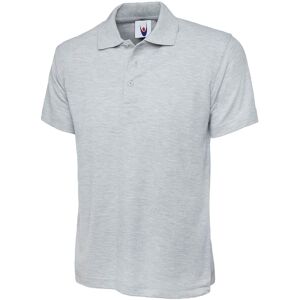 Uneek UC101 Classic Polo Shirt 3XL  Heather Grey