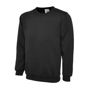 Uneek UC201 Premium Sweatshirt L  Black