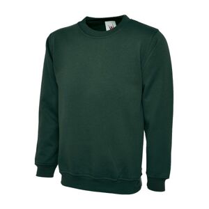 Uneek UC201 Premium Sweatshirt XXL  Bottle Green