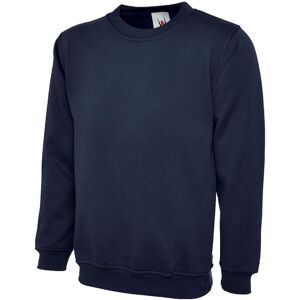 Uneek UC203 Classic Crew Neck Sweatshirt M  Navy