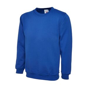 Uneek UC203 Classic Crew Neck Sweatshirt 5XL  Royal Blue