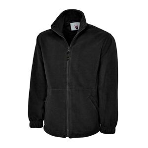 Uneek UC604 Classic Full Zip Micro Fleece Jacket M  Black