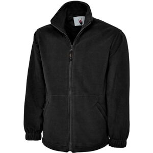 Uneek UC604 Classic Full Zip Micro Fleece Jacket XS  Black