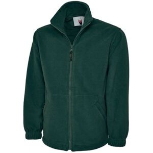 Uneek UC604 Classic Full Zip Micro Fleece Jacket 4XL  Bottle Green