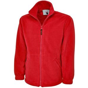 Uneek UC604 Classic Full Zip Micro Fleece Jacket 3XL  Red