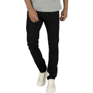 jack & jones Glenn Original 816 Slim Jeans  - Black - Male - Size: 32W x 32L