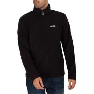 Regatta Thompson Fleece Zip Sweatshirt  - Black - Male - Size: L