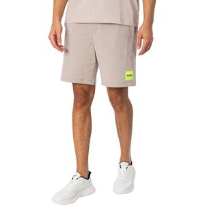 HUGO Diz222 Sweat Shorts  - Light/Pastel Grey - Male - Size: M