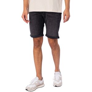 jack & jones Rick 344 Fox Denim Shorts  - Black - Male - Size: XXL