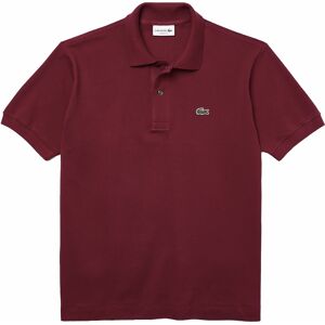 Lacoste Classic Pique Polo Shirt - Bordeaux  - Size: Medium