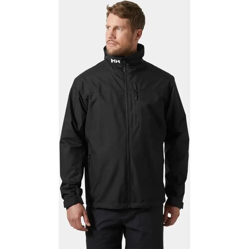 Helly Hansen Men’s Crew Midlayer Sailing Jacket 2.0 Black L - Black - Male