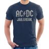 (2XL, Navy Blue) ACDC Jailbreak Men's T-Shirt