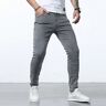 SHEIN Men's Skinny Washed Skinny Jeans Grey L,M,S,XL,XXL Men
