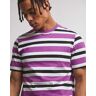 Jacamo Stripe T-shirt Long Purple Stripes XL45/47 male