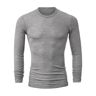 Calida , T-Shirt Manica Lunga ,Gray male, Sizes: XL, L, S